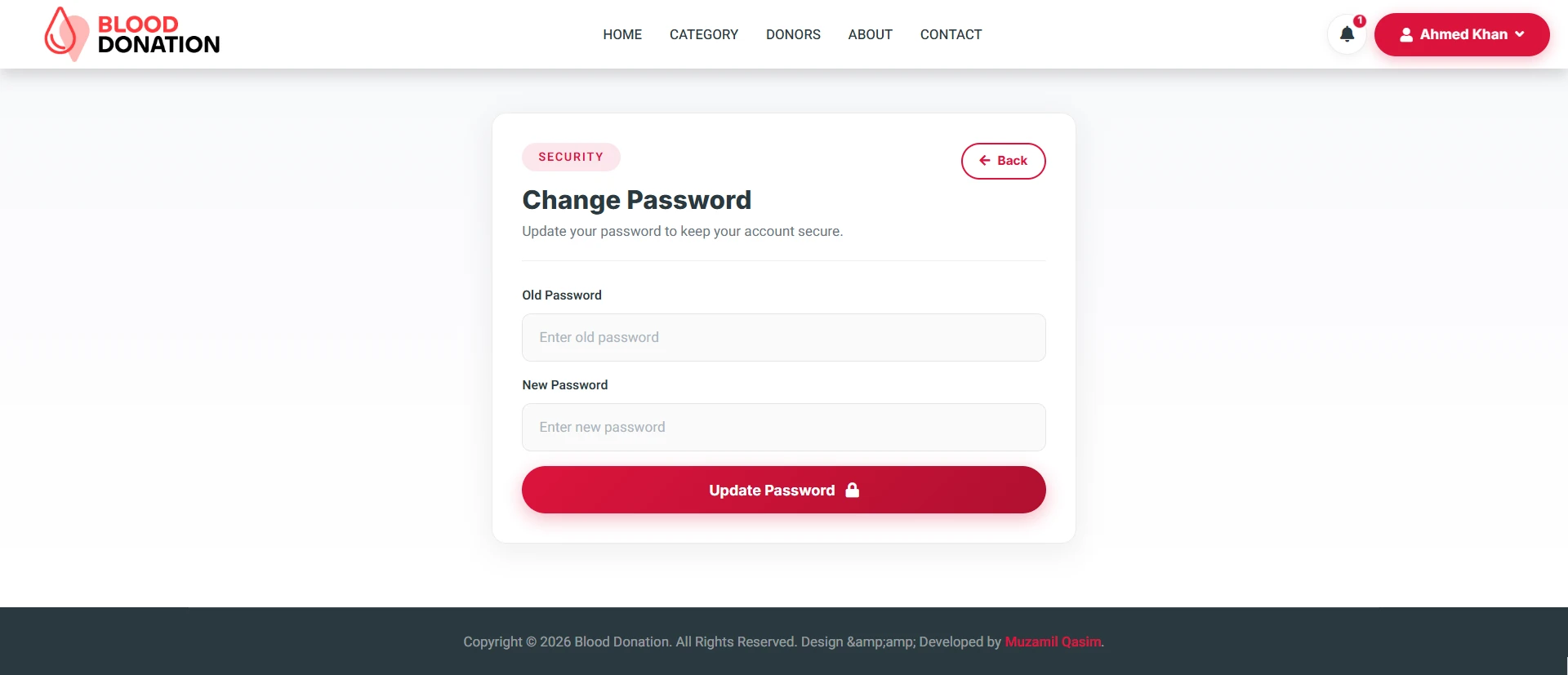 PHP OOP Blood Donation Management Platform screenshot 9