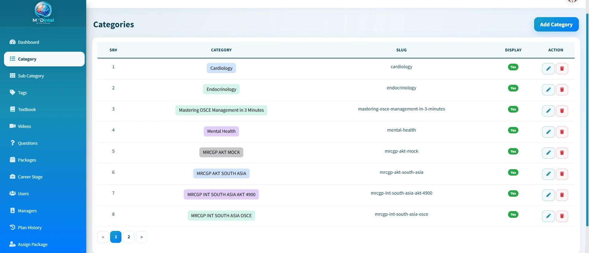 Online Medical Exam Prep Platform for MRCGP INT screenshot 13