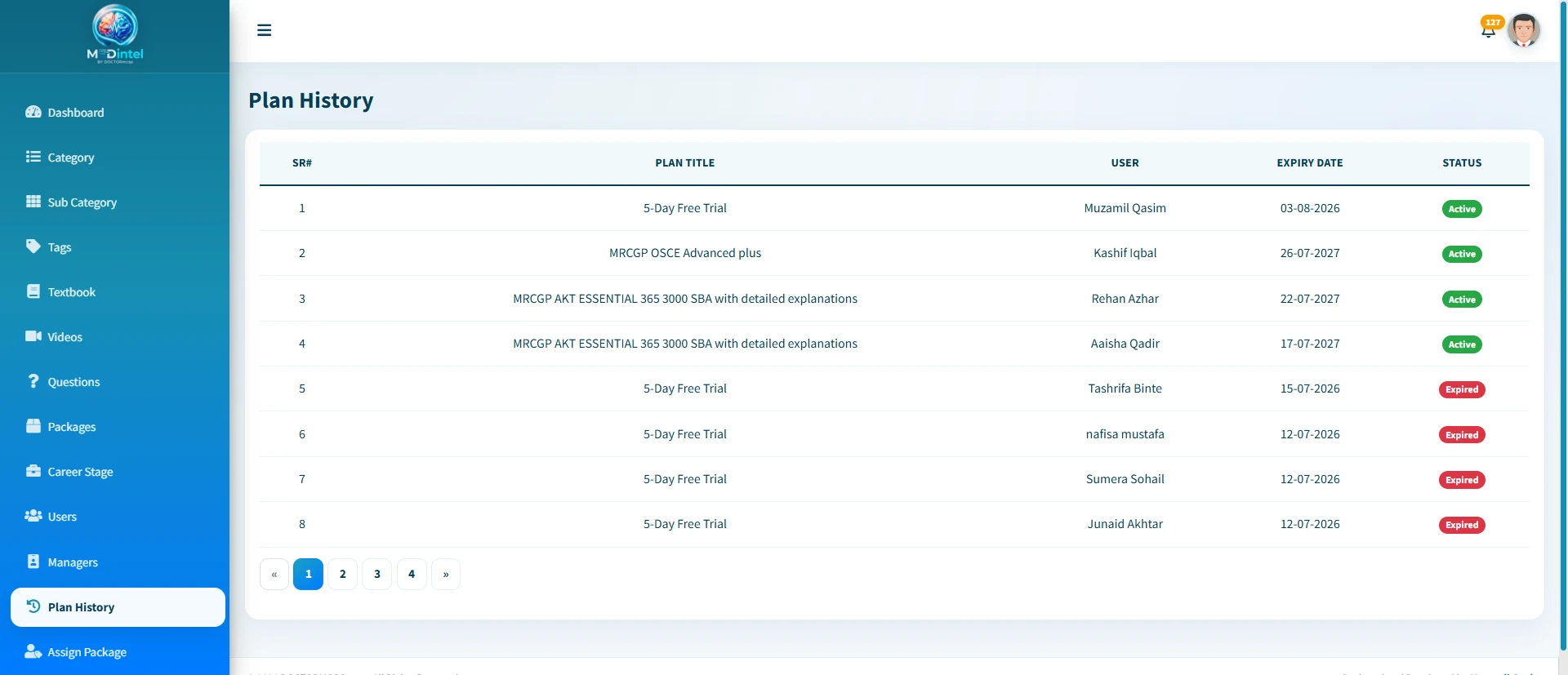 Online Medical Exam Prep Platform for MRCGP INT screenshot 19