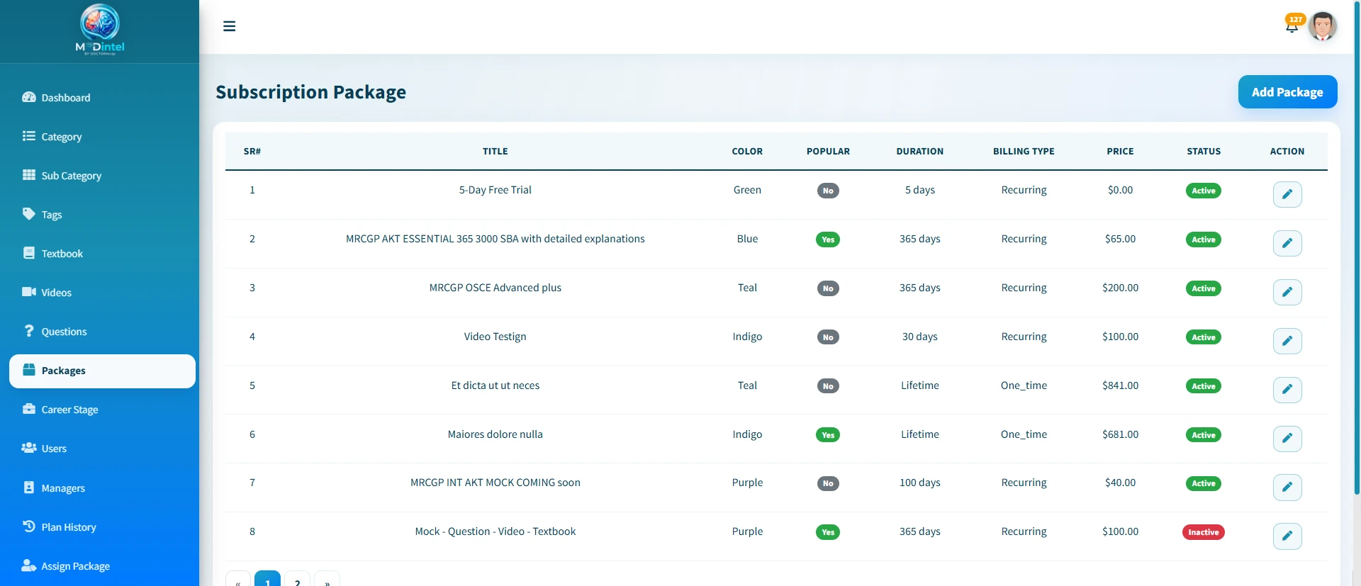 Online Medical Exam Prep Platform for MRCGP INT screenshot 17