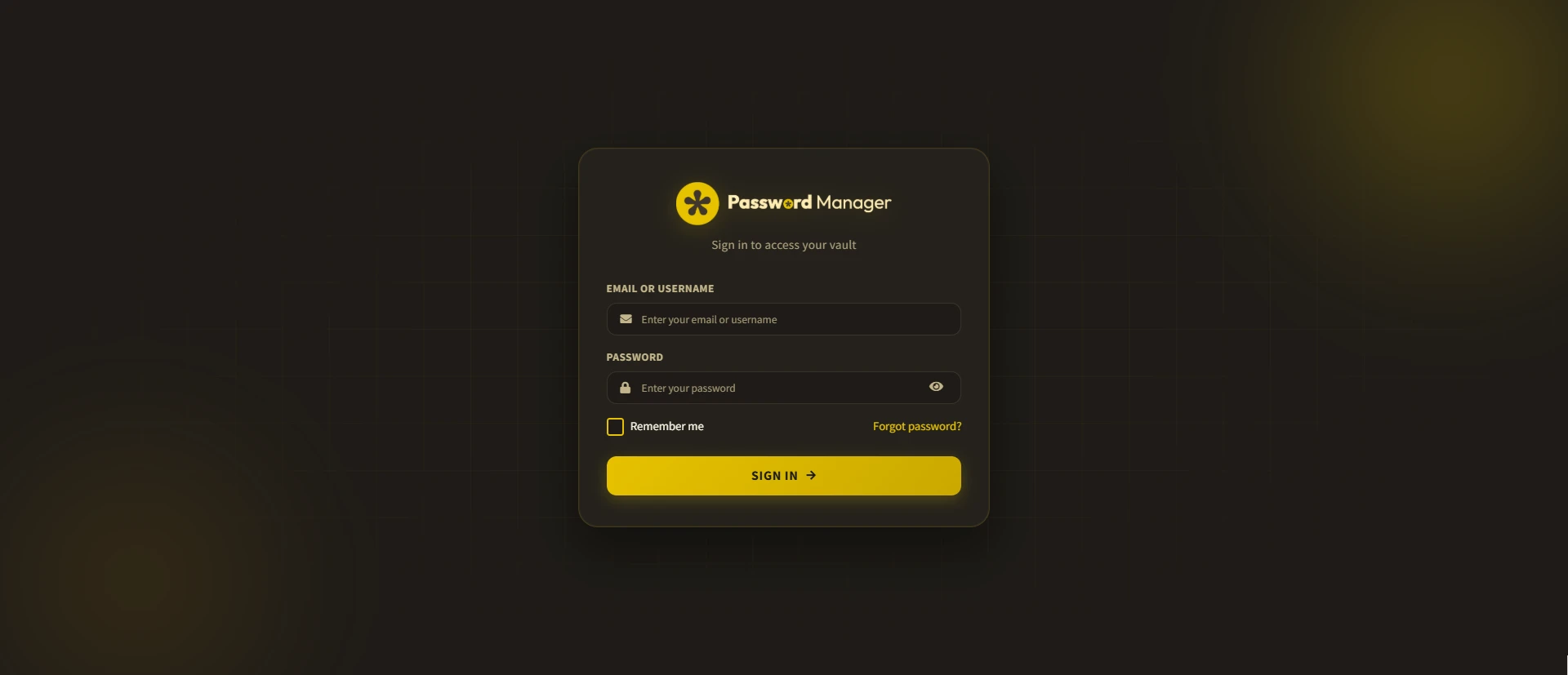 Laravel Secure Password Vault & Credential Manager screenshot 1