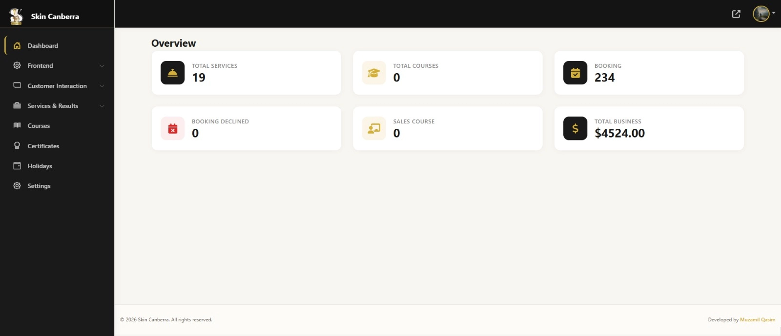 Laravel Skin & Laser Clinic Booking Platform screenshot 9