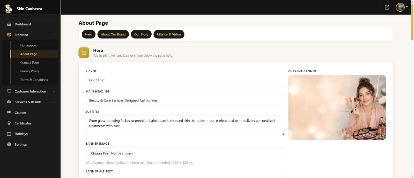 Laravel Skin & Laser Clinic Booking Platform screenshot 12