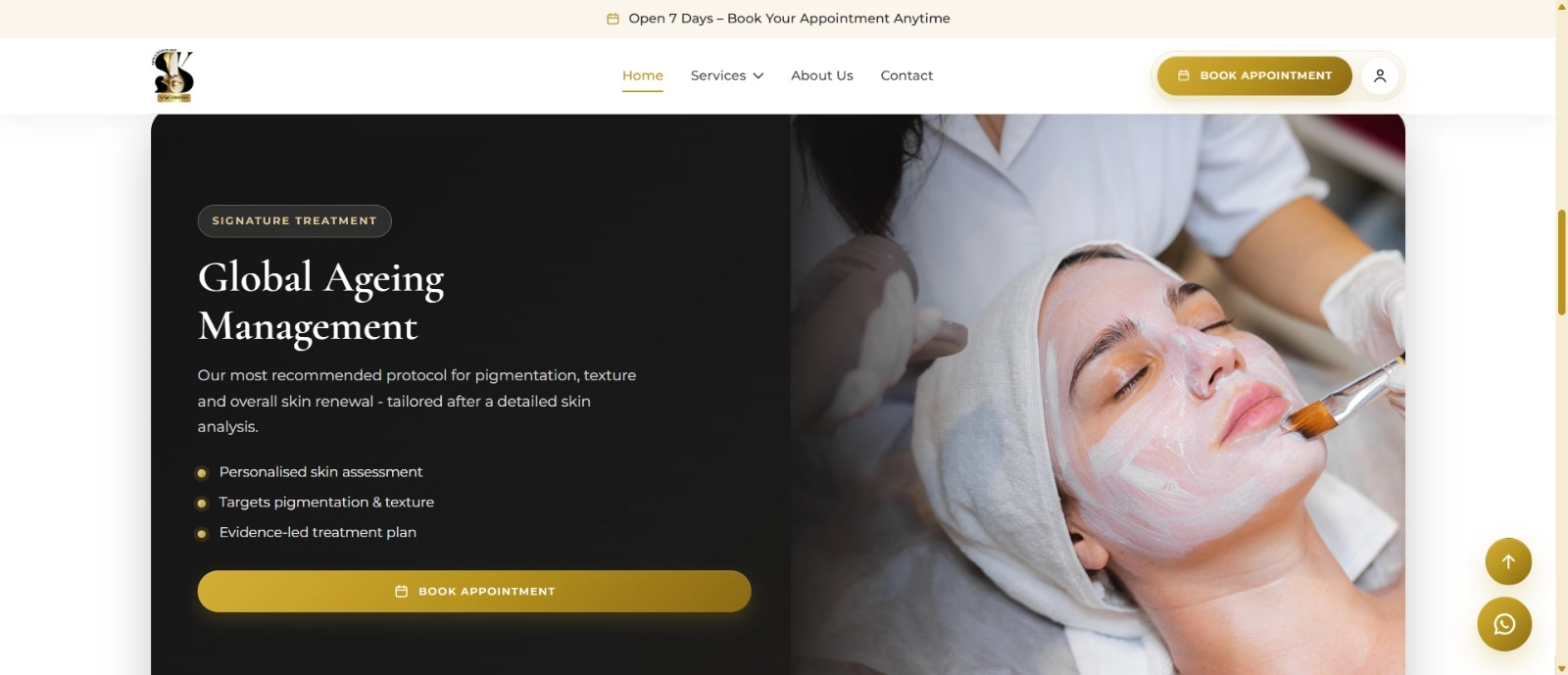 Laravel Skin & Laser Clinic Booking Platform screenshot 3