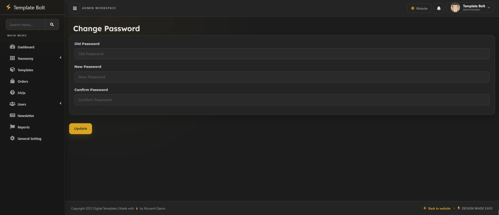 Laravel Marketplace for Graphic Design Templates screenshot 15