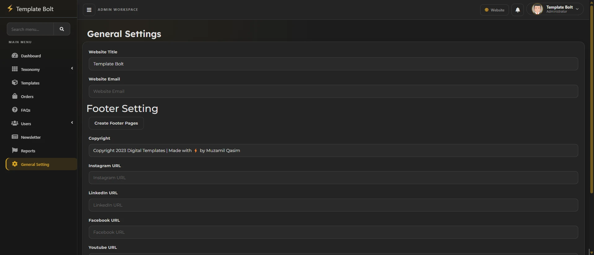 Laravel Marketplace for Graphic Design Templates screenshot 13
