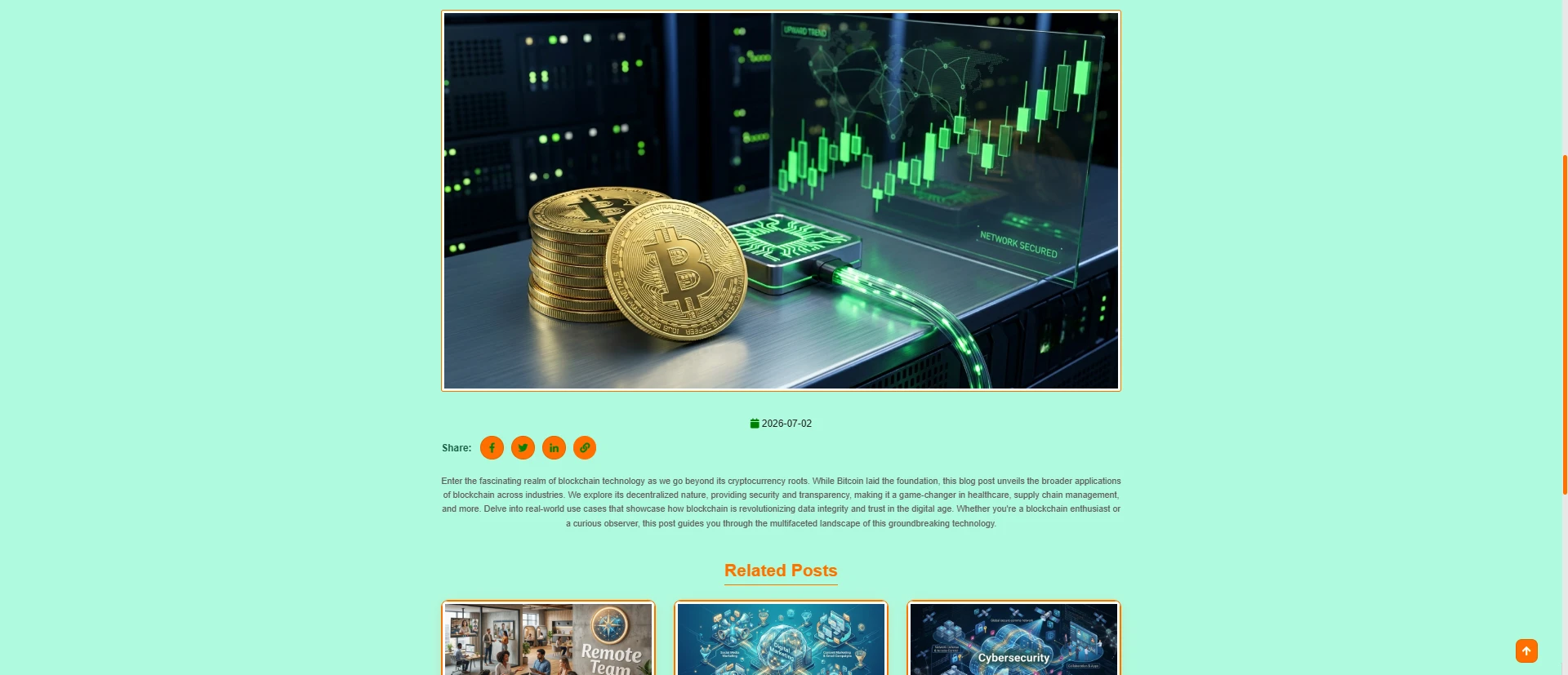 Custom PHP OOP Business Website with CMS screenshot 6