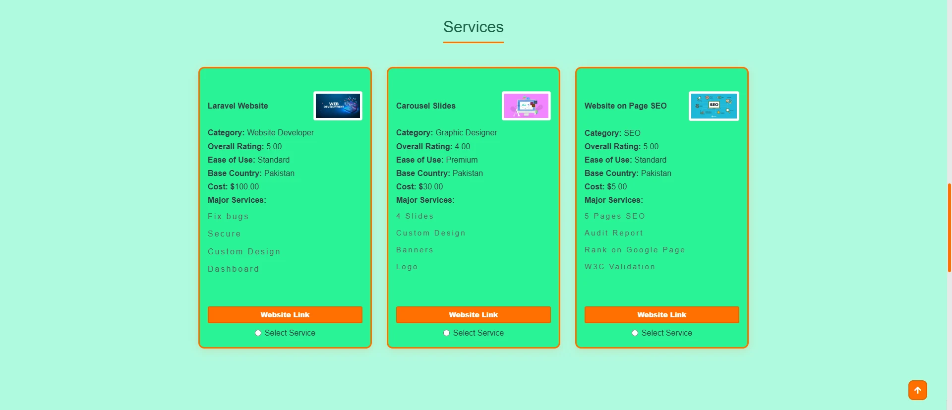 Custom PHP OOP Business Website with CMS screenshot 3